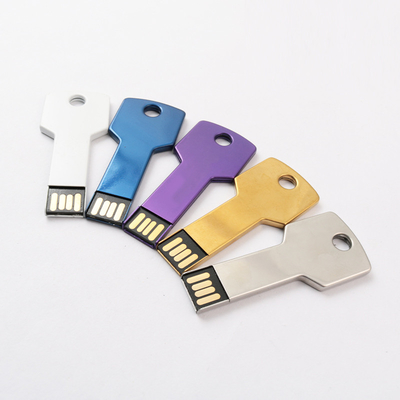 USB 2.0과 3.0 64GB 128GB 금속 키 플래쉬 드라이브는 우리를 일치시킵니다 표준
