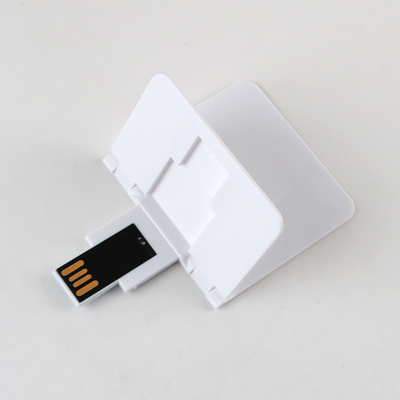 ABS 재질 신용 카드 USB는 2.0 128GB 64GB 양측 CMYK 인쇄를 붙입니다