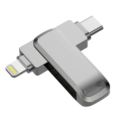 USB3.0 및 USB 2.0 인터페이스 및 타입 C 지원을 위한 방수 OTG USB 플래시 드라이브
