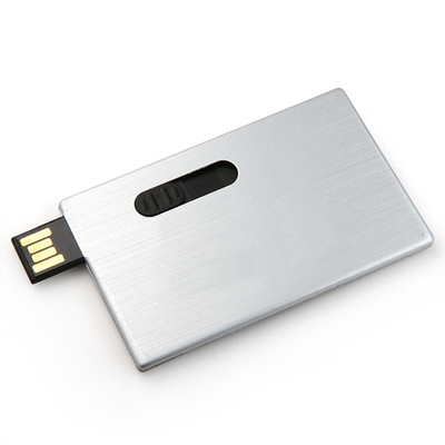 방수 극단적 가는 신용 카드 Usb 플래시는 2.0 15MB/S 128GB를 운전합니다