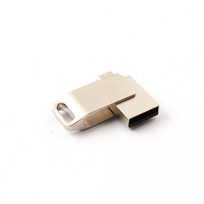OTG 안드로이드 금속 Usb 플래쉬 드라이브 128GB 메모리 USB 작은 UDP 15MB/S