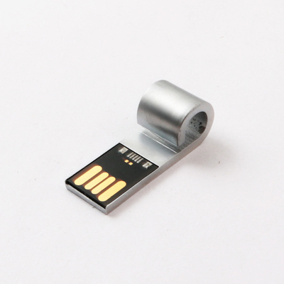휘파람 금속 형재 USB 플래쉬 드라이브 레이저 로고 은 USB 2.0 메모리 스틱