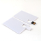CMYK 로고 UV 화려한 인쇄 신용 카드 USB는 작은 Udp 플래시 칩 2.0 30MB을 붙입니다