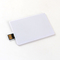난문은 카드 USB 스틱 2.0 UDP 플래시 칩 모양 CMYK 인쇄 로고를 신뢰합니다