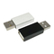 2g 케이블 충전자 어댑터 차단기 휴대 전화 데이터 중지 USB 디펜더 - 은
