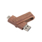 USB A 및 타입 c 빠른 데이터 전송을 위한 USB2.0/3.0 인터페이스 타입의 목재 USB 플래시 드라이브