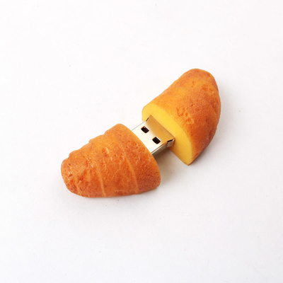 USB 3.0 인터페이스를 가진 개인화된 빵 모양 USB 플래시 드라이브