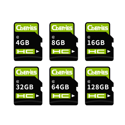 초고속 읽기 최대 100MB/s 마이크로 SD 메모리 카드 엑스레이 증명 마이크로 SD 형식 인자