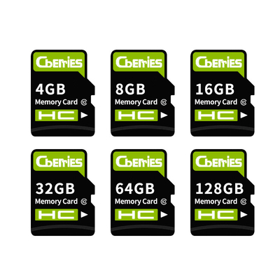 빠른 읽기 마이크로 SD 메모리 카드 최대 100MB/s OEM 인쇄 형태 요소 마이크로 SD를 지원
