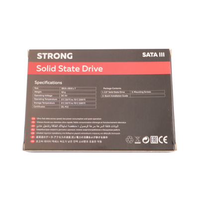 고 용량 2.5 인치 SATA SSD 256GB 고 용량 충격 저항 1500G/0.5ms