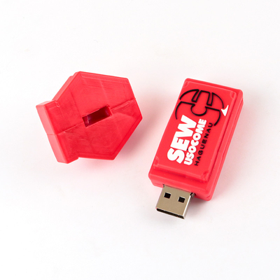 16GB 용량 사용자 정의 USB 플래시 드라이브 개인화된 고객 모양