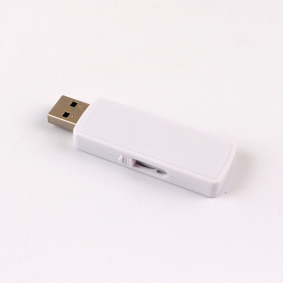 블랙 화이트 플라스틱 USB 스틱 재활용 풀 메모리 플래시 드라이브 1G-1TB