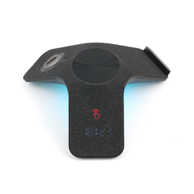 지름 62MM 피젯 스핀러 라이트와 표시기를 가진 3 In 1 무선 충전 스테이션