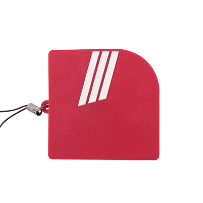 사용자 지정 실리콘 USB 플래시 드라이브 풀 컬러 프린트 정사각형 모양 128GB 용량