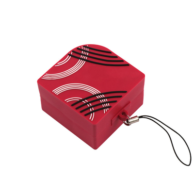 사용자 지정 실리콘 USB 플래시 드라이브 풀 컬러 프린트 정사각형 모양 128GB 용량