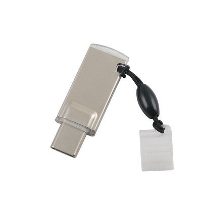 타입 C 미니 모양 USB 플래시 드라이브 사진 / 컴퓨터 타입 C 읽기