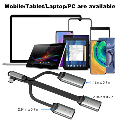 USB 허브 케이블 읽기 및 복사 또한 USB 어댑터 빠른 전송 데이터