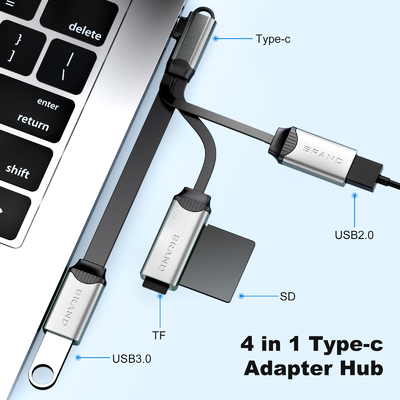 TF 카드 SD 카드 Usb 2.0 및 Usb 3.0 빠른 데이터 전송을 위해 읽기 허브 케이블