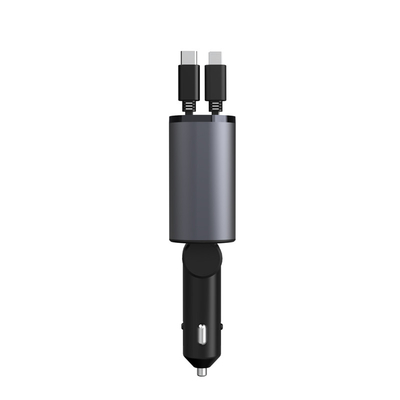 편리한 USB-C 출력 5V / 3A 자동차 충전기 MAX 120W 등급 전력