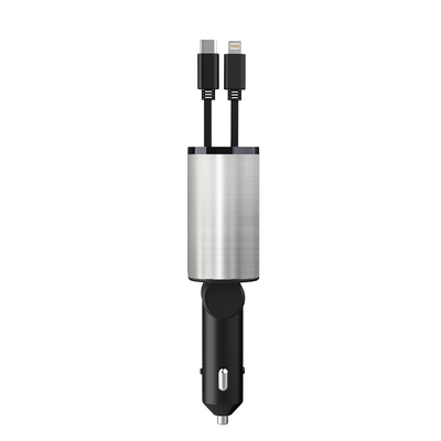 컴팩트 139*65*34.5mm 자동차 충전기 2 USB 부품 출력 5V/2.4A