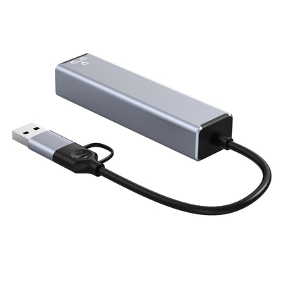 콤팩트 USB C 허브 어댑터 노트북 USB 포트 확장기