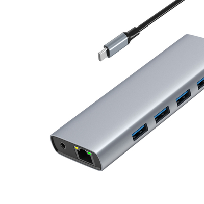 빠른 알루미늄 멀티 포트 HDMI 허브 및 USB