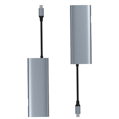 빠른 알루미늄 멀티 포트 HDMI 허브 및 USB