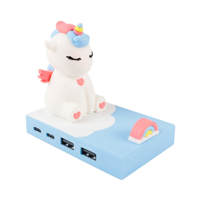 이시캐리 멀티 포트 C형 USB C 허브 스마트 어댑터