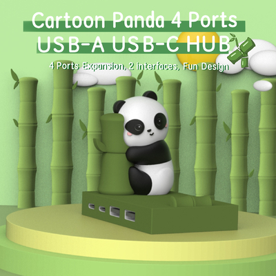 치크 5Gbps USB C에서 USB A 스테이션 USB C 허브 스마트 어댑터 OEM 포트 허브 HDMI