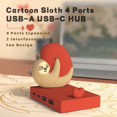 메모리 카드 리더와 함께 멀티 펀션 스테이션 usb c 허브 스마트 어댑터