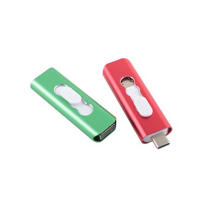 금속형 C USB 플래시 드라이브 2.0 및 USB 3.0 128GB 256GB 미국 표준