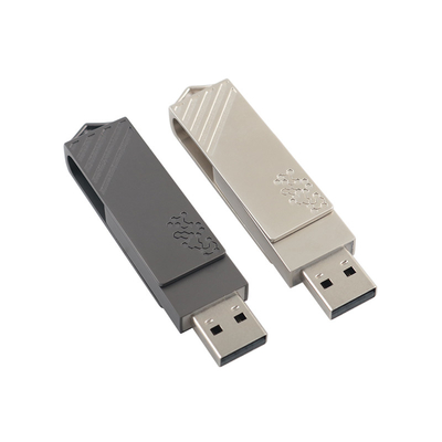 금속 타입 C 트위스트 모양 고속 USB 플래시 드라이브 3.0 및 USB 2.0 및 타입 C