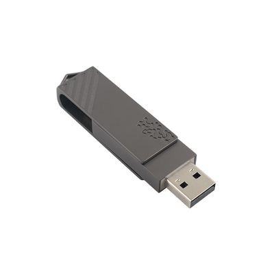 금속형 C USB 플래시 드라이브 트위스트 모양 빠른 속도 전화로 직접 사용할 수 있습니다