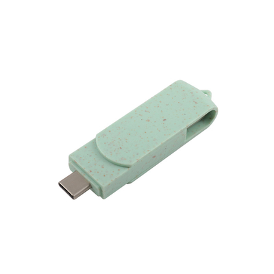 비밀번호 지원 사용자 지정 로고 C형 USB 플래시 드라이브 대용량 저장 및 데이터 업로드