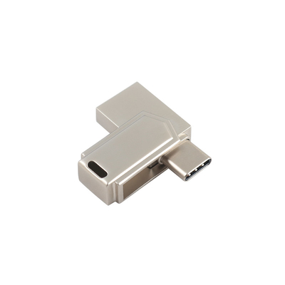 13g 진크 합금 USB 3.0 및 데이터 암호 및 레이저 USB 로고와 함께 C 타입 메모리 스틱