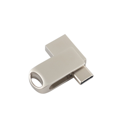 빠른 데이터 전송 및 전체 메모리와 함께 윈도우 호환 금속 USB 타입 C 플래시 드라이브