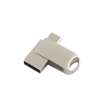 빠른 데이터 전송 및 전체 메모리와 함께 윈도우 호환 금속 USB 타입 C 플래시 드라이브