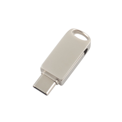 빠른 데이터 전송 및 전체 메모리와 함께 윈도우 호환 금속 USB 타입 C 플래시 드라이브