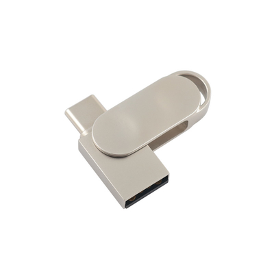 방수 금속 USB PD 플래시 드라이브 은 USB 2.0 USB 3.0 및 유형 C