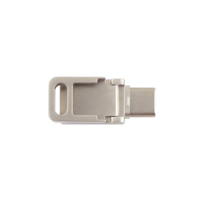 금속 USB 3.0 및 타입 C 플래시 드라이브와 타입 C 레이저 로고 한 얼굴 약속 할 수 있습니다