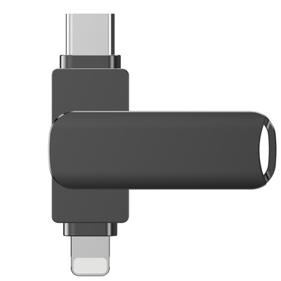 맥 호환 OTG USB 플래시 드라이브 USB 2.0 및 유형 C 및 편리한 전송