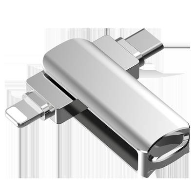 맥 호환 OTG USB 플래시 드라이브 USB 2.0 및 유형 C 및 편리한 전송