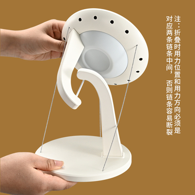 폴더블 무선 충전기 240*160MM LED 및 저장 용량