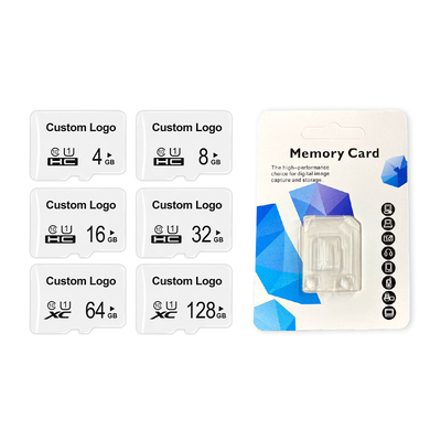 512GB 용량 미니 SD 4-128GB 마이크로 플래시 카드 레이저 커스터마이징 물 및 온도 증명
