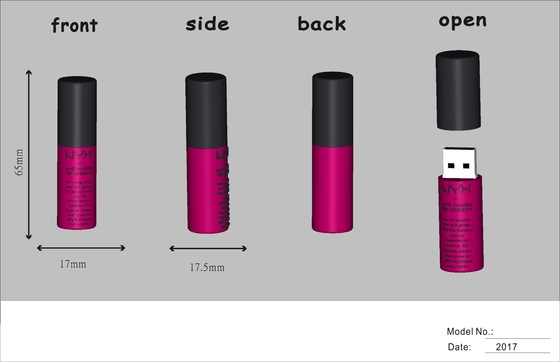 10년 데이터 보존 2시간의 작업 시간으로 사용자 정의 USB 메모리