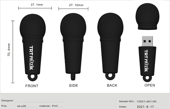 데이터 암호화 퀘어 고유 디자인 및 사용자 정의 색상 옵션으로 개인화된 USB 플래시 드라이브