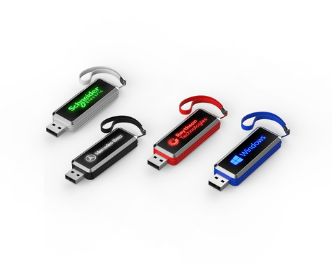 반짝이는 색의 LED 라이트 usb