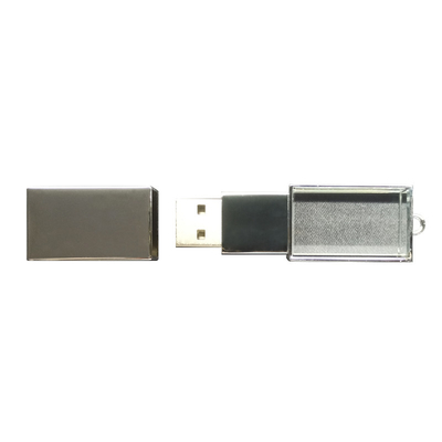 스타일리시한 크리스탈 LED 라이트, 금속 몸체와 USB 2.0 8-15MB/S 읽기 속도