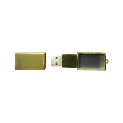 스타일리시한 크리스탈 LED 라이트, 금속 몸체와 USB 2.0 8-15MB/S 읽기 속도