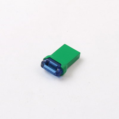녹색 미니 USB 3.0 금속 USB 플래시 드라이브 직사각형, A급 플래시 칩 포함